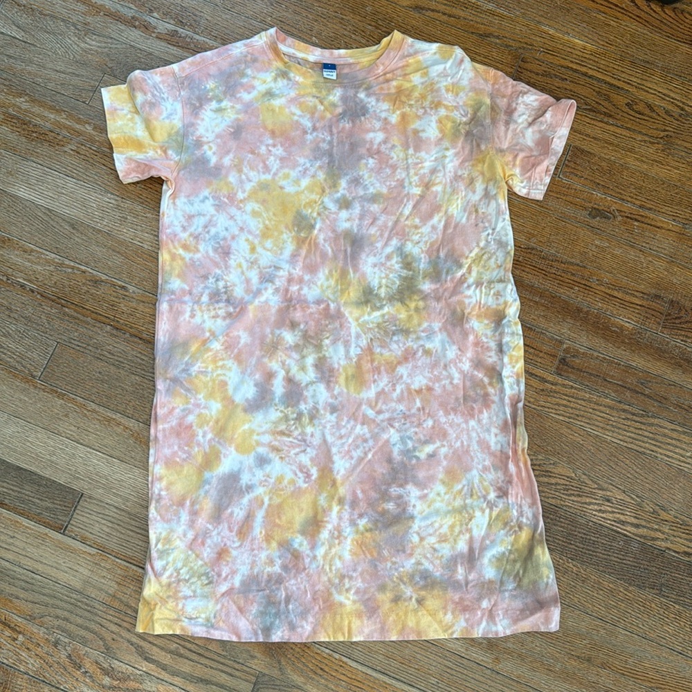 Old Navy Tye Dye T-shirt Dress